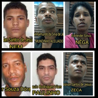 Polícia prende quadrilha suspeita de vender entorpecentes  em Estância