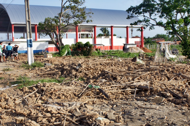 Polícia cumpre mandado de reintegração de posse em Brejo Grande