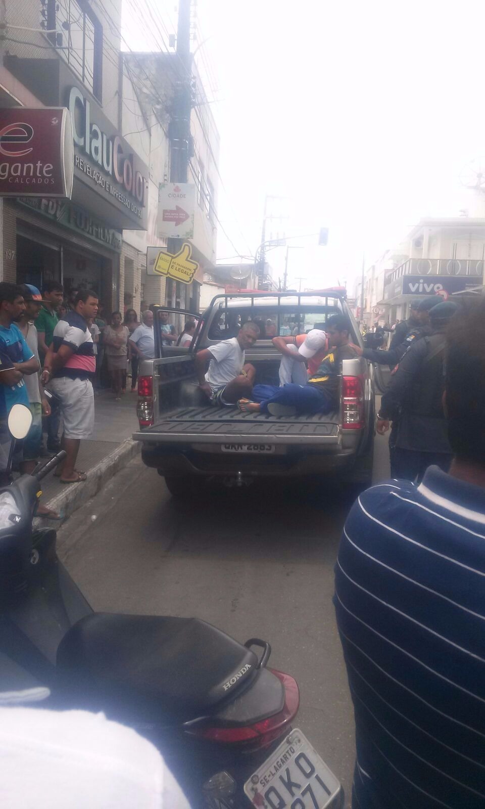 Após persequição Polícia Militar prende suspeitos armados no centro de Lagarto