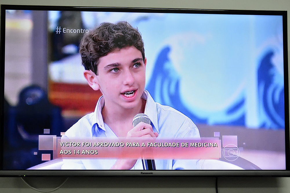 Estudante aprovado duas vezes em Medicina é destaque em programa da Globo