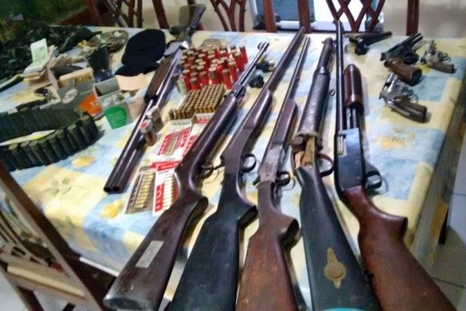 Polícia registra aumento de 18,45% no número de apreensões de arma de fogo