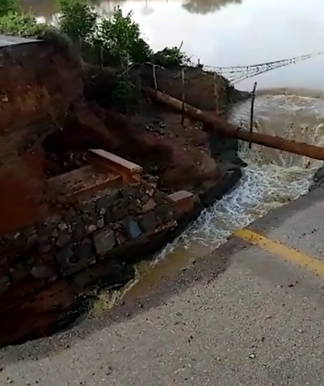 Chuvas provocam interdição da Rota do Sertão