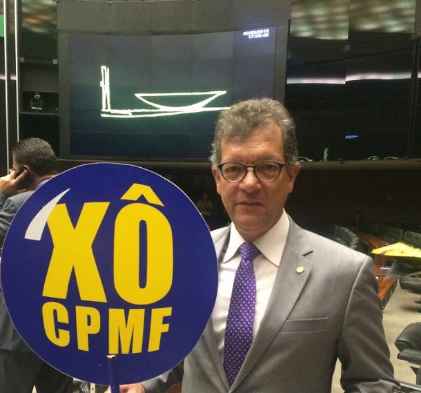 Laércio critica o retorno da CPMF e o aumento do PIS/Cofins