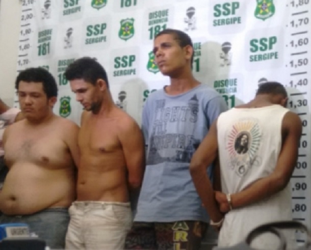 Bandidos que invadiram casa do primo do governador são presos pela civil e militar