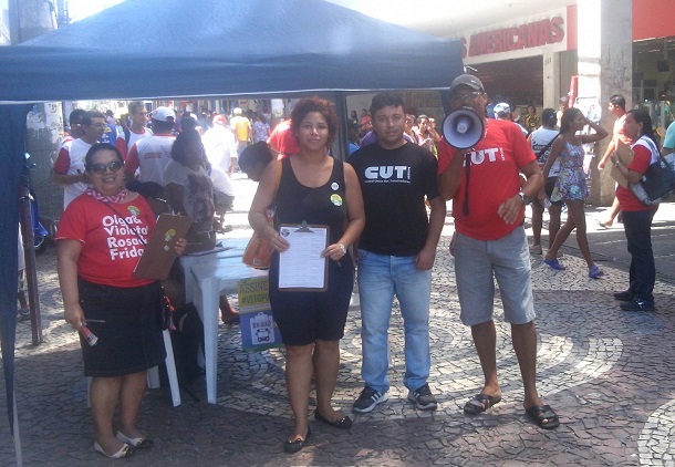 Em Sergipe : Sindicatos coletam assinaturas pelo Veto Popular