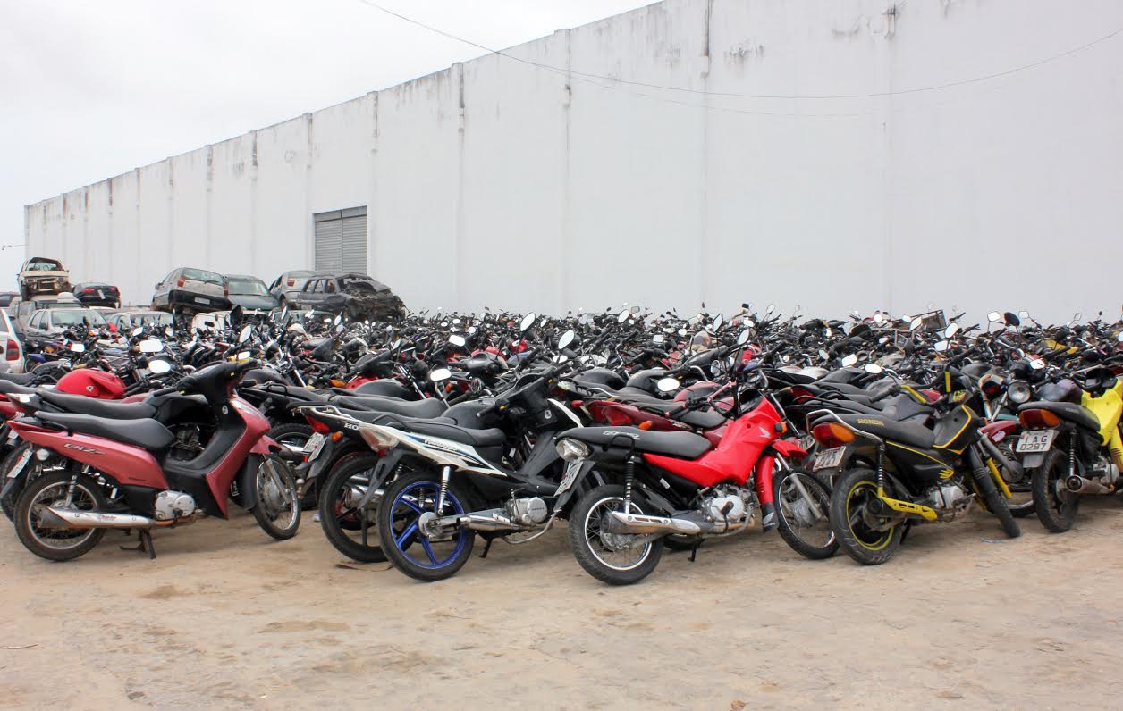 Detran inicia visita aos lotes do 36º leilão