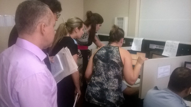 Ciosp recebe representantes do TJ para tratar sobre Violência contra a Mulher