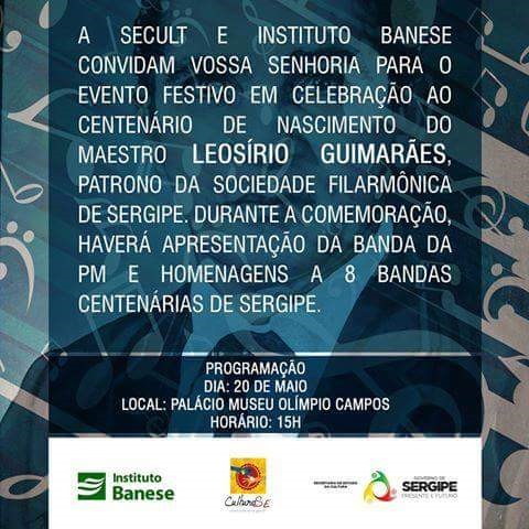 Homenagem ao centenário de Leosíro Guimarães é realizada no Palácio Museu Olímpio Campos