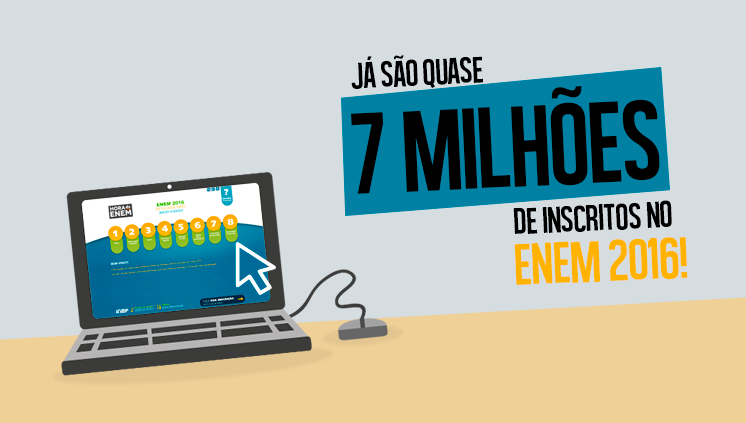 Inscrições para o ENEM serão encerradas na noite desta sexta-feira