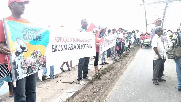 Deputado João Daniel parabeniza paralisações contra o golpe realizadas neste dia 10