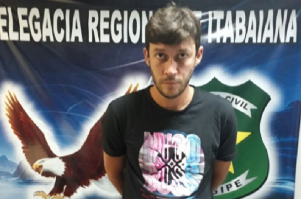 Acusado de roubo e associação criminosa é preso em Itabaiana