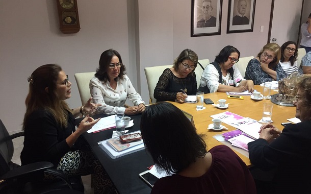 Goretti Reis se reúne com TJSE e outros órgãos para discutir violência doméstica