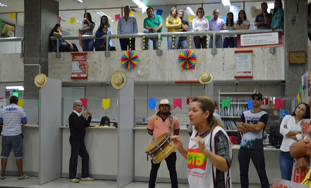 Sindicato dos Bancários de Sergipe  mobiliza categoria para GREVE GERAL  no clima de Forró