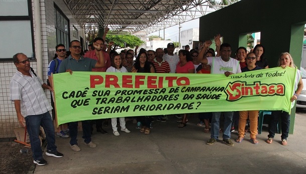 Servidores farão manifestação no novo prédio da Secretaria Municipal de Saúde