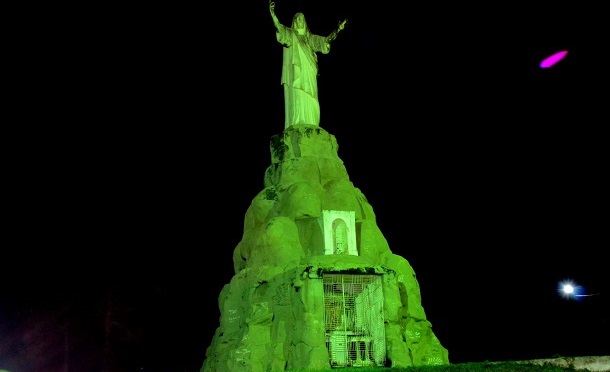 Cristo de São Cristóvão recebe nova iluminação