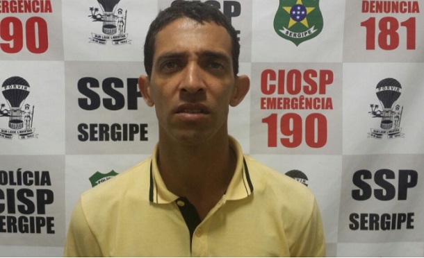 Ex-presidiário é preso em  Aquidabã na  festa da padroeira  após furtar celular e atropelar uma segurança