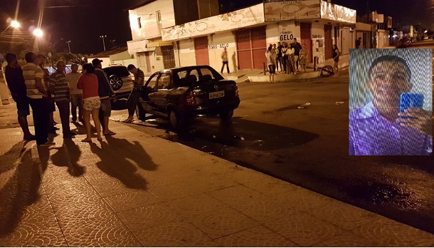 Jovem morre após ser baleado na porta de casa no Fernando Collor