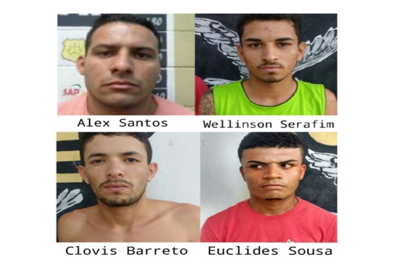 Acusados no roubo à propriedade rural do prefeito de Canhoba são presos