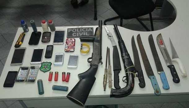 Polícia prende grupo responsável por assaltos na cidade de Poço Verde