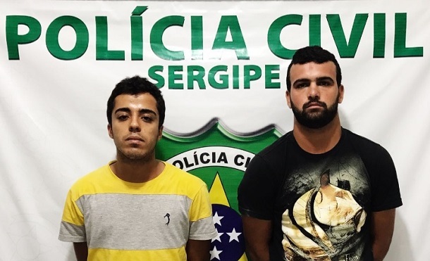 Polícia prende dupla acusada de roubo em Campo do Brito