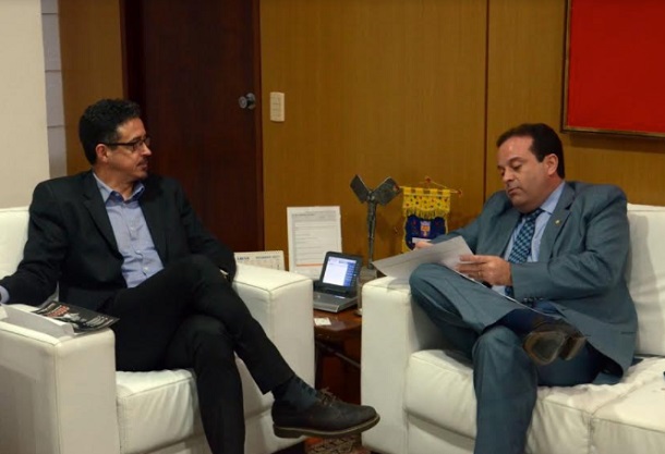 André Moura se reúne com Ministro para solicitar apoio financeiro para três eventos culturais em Sergipe