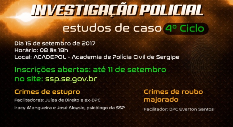 Acadepol vai realizar ciclo do projeto Investigação Policial
