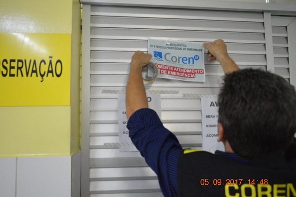 Coren interdita hospital Fernando Franco