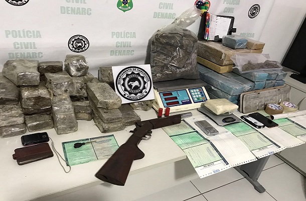 Denarc desativa centro de distribuição de entorpecentes na zona de expansão