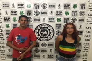 Casal é preso por assassinato e tráfico na Orla de Atalaia