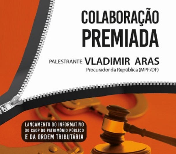 Ministério Público promoverá palestra sobre “Colaboração Premiada”