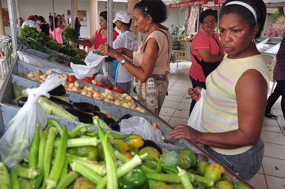 Edição especial da Feira da Agricultura Familiar comemora Semana Mundial da Alimentação