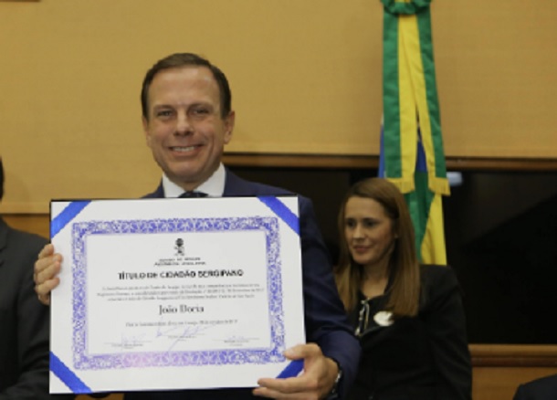 Prefeito de São Paulo é o mais novo sergipano