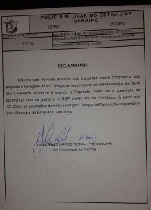 PM fecha para flagrante delito na Barra