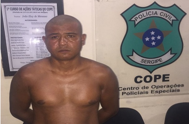 Polícia de Sergipe prende homem que estuprou em Aracaju profissional da área da saúde