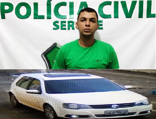 Acusado de participar da invasão de casa e roubar R$ 50 Mil Reais é preso no interior de Sergipe