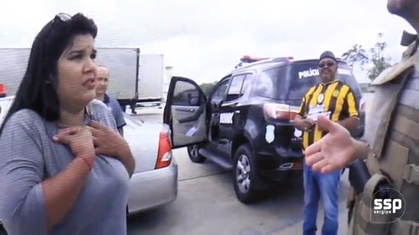 Mulher que saiu de São Paulo é presa em Sergipe com 106kg de maconha