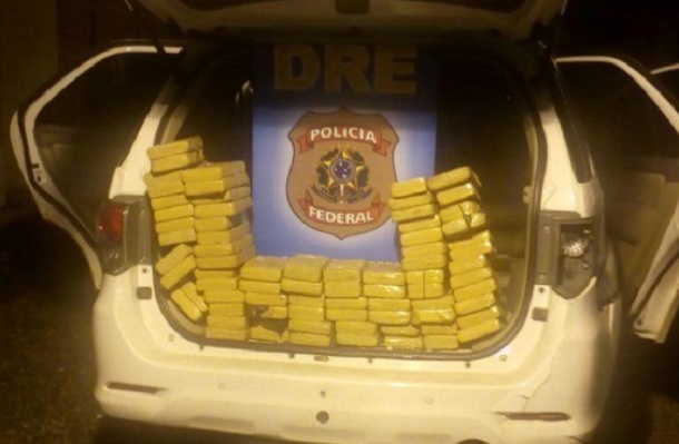 Policia Federal apreende mais 80 Kg de cocaina na região sul de Sergipe