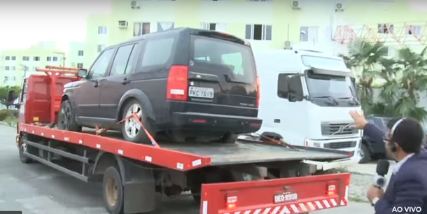 Carros de luxo com placas da Bahia são localizados em Sergipe pelo GETAM