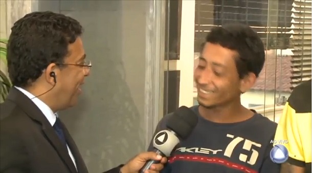 CIDADE ALERTA: Quadrilha é pressa e bandido rir e tira onda da tornozeleira eletrônica