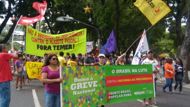 Centrais, sindicatos e Movimentos Sociais entram em estado de greve contra a Reforma da Previdência