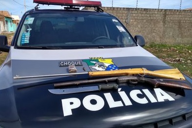 Polícia Militar prende indivíduo armado no bairro Santa Maria