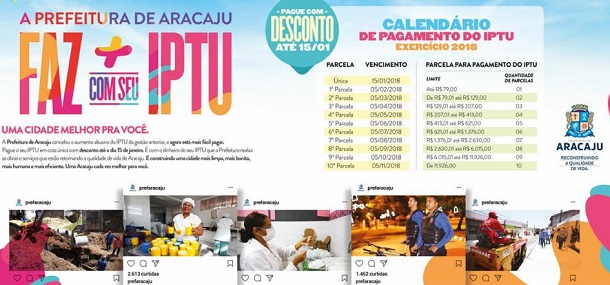 IPTU: Prazo para cota única termina na próxima segunda, 15