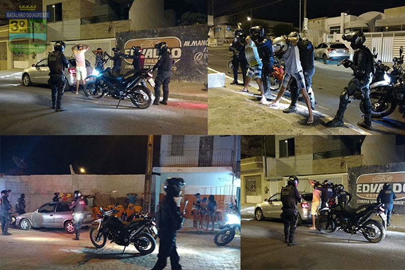 Polícia Militar realiza Operação Sergipe Mais Seguro em Itabaiana