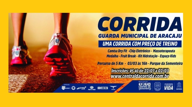 INSCRIÇÕES ABERTAS: Prefeitura de Aracaju realiza mais uma edição da “Corrida de Rua “