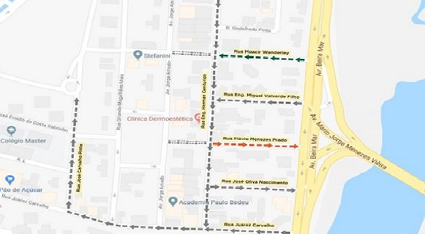 Trânsito será alterado no Loteamento Garcia na próxima segunda-feira, 29