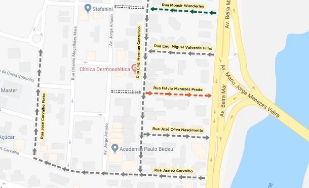 Trânsito (SMTT) mudará em duas vias loteamento Garcia do bairro Jardins