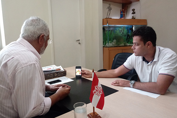 Carnaval: Anderson de Tuca visita Funcaju e busca parceria