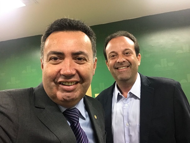 Heleno e André discutem sobre sucessão estadual
