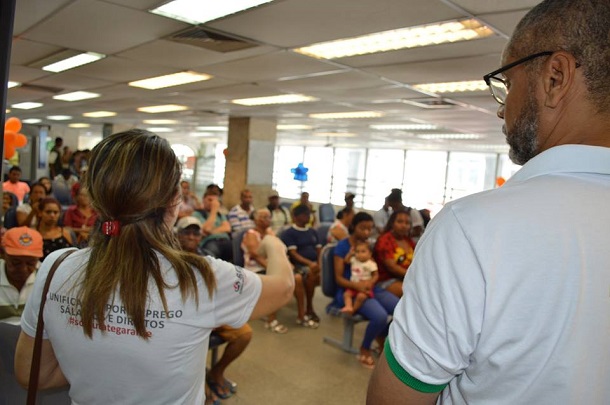 Sindicato dos Bancários de Sergipe realiza ato em defesa da Caixa 100% Pública