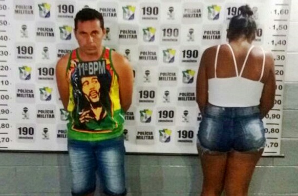 Casal é preso por tráfico de drogas durante festa carnavalesca em Tobias Barreto